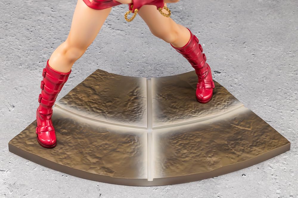 Kotobukiya SNK Bishoujo Shermie with Raging Lightning Scale PVC Painted Complete Figure 1/7