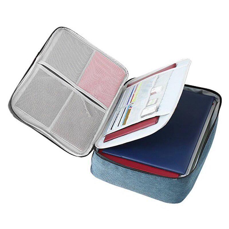 Buy Fabric Wallet Passport Holder Large Capacity Travel Document