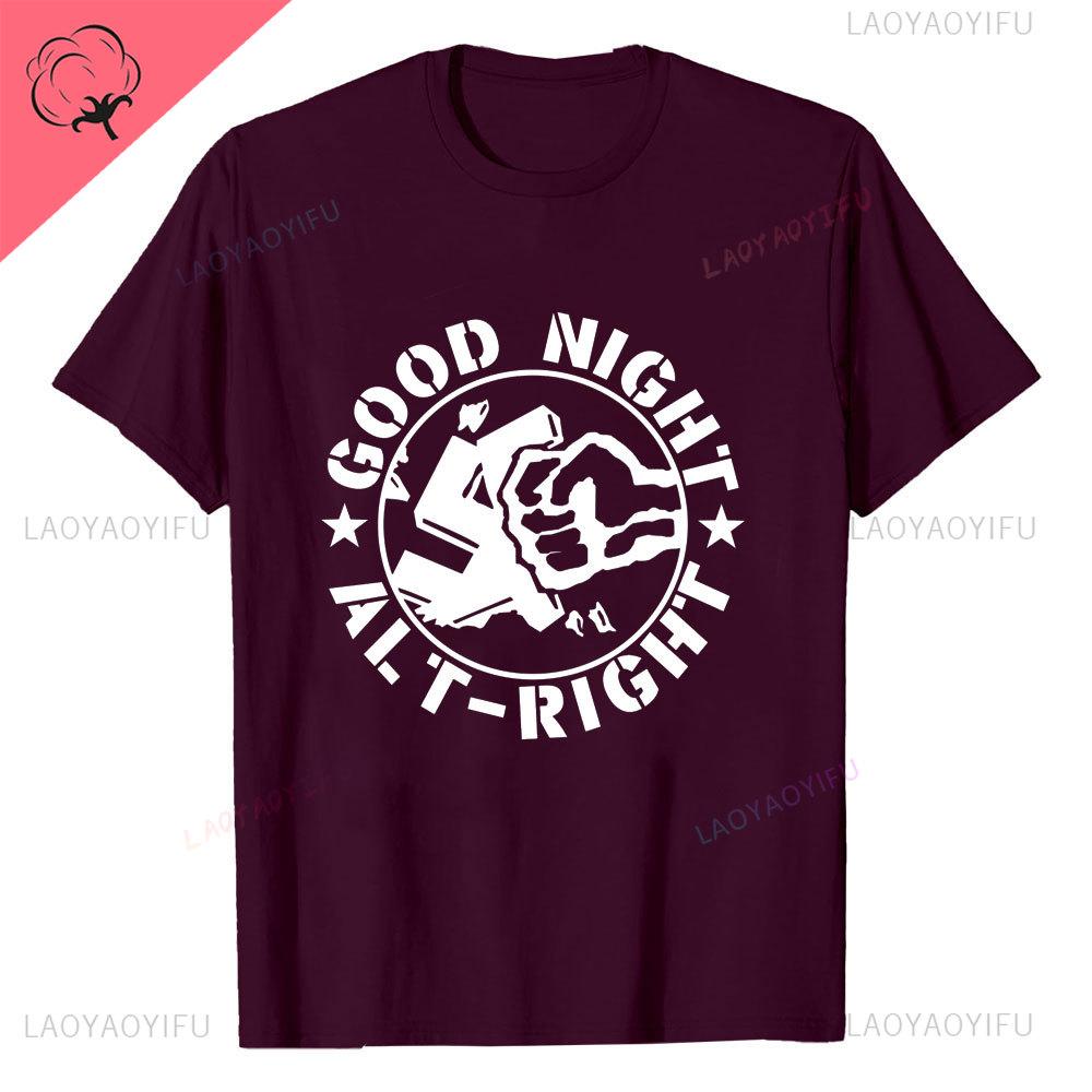 2025 New Arrival LE Good Night Left Side TShirt Men and Women Tee for Young Age and Middle Age Male and Lady Summer Popular Tops