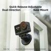 Quick Detach Magnetic Camera Base for Action 6 Sports Cameras Mount with 180Degree Rotations Standard 1/4Inch Hole Mount