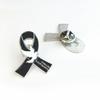Black Ribbon Memorial Brooch Clothing Lapel Pin Alloy Black Mourning Suit Badge Fashion Accessories Party Jewelry Gift