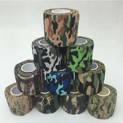 Multifunctional Outdoor Riding Camouflage Tape Tactical Military Fan Camouflage Tape Self-adhesive Retractable Tape