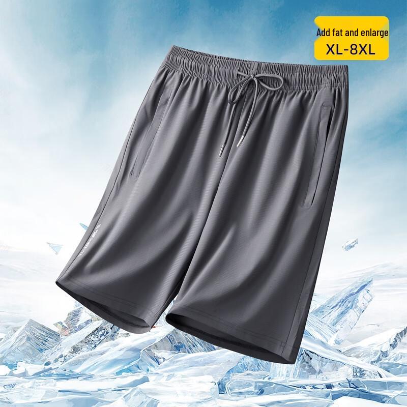 Men's Plus Size Loose Fit Sports Shorts