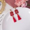 Lucky Cat Lantern Fashion Jewelry Women Drop Earrings Chinese Knot Earrings Chinese Style Earrings