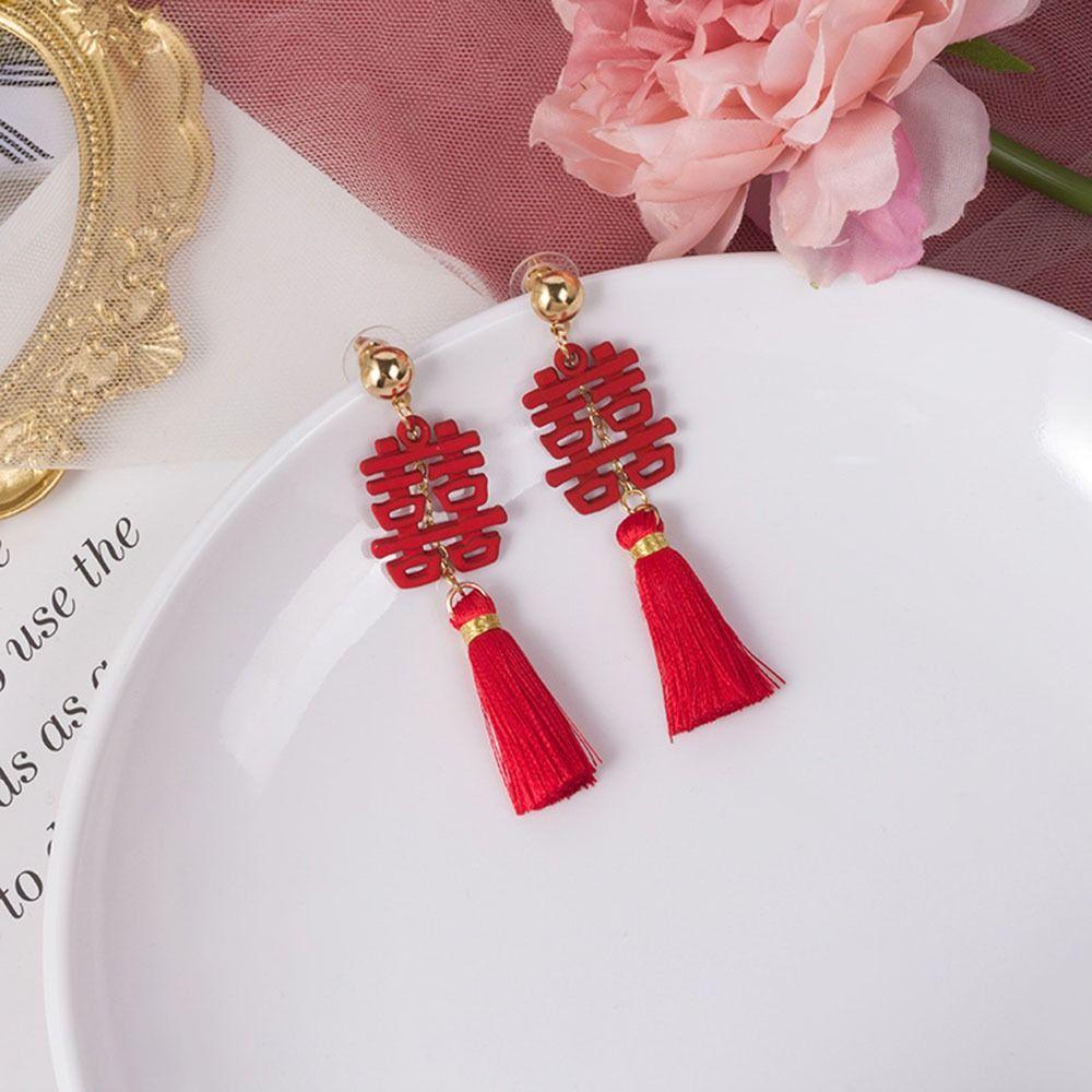 Lucky Cat Lantern Fashion Jewelry Women Drop Earrings Chinese Knot Earrings Chinese Style Earrings