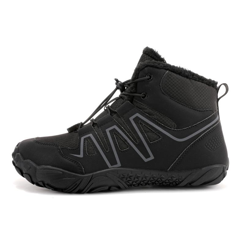 2025 New High-top Warm Velvet Thickened Men's Cotton Shoes Waterproof, Non-slip and Comfortable Boots Women's Mountaineering Shoes