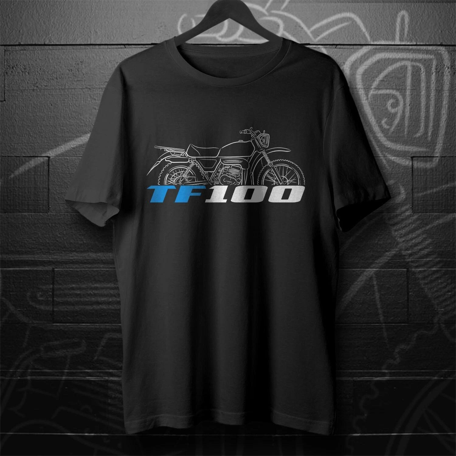 Suzuki TF100 1978-1981 - Motorcycle T-Shirt for Riders S