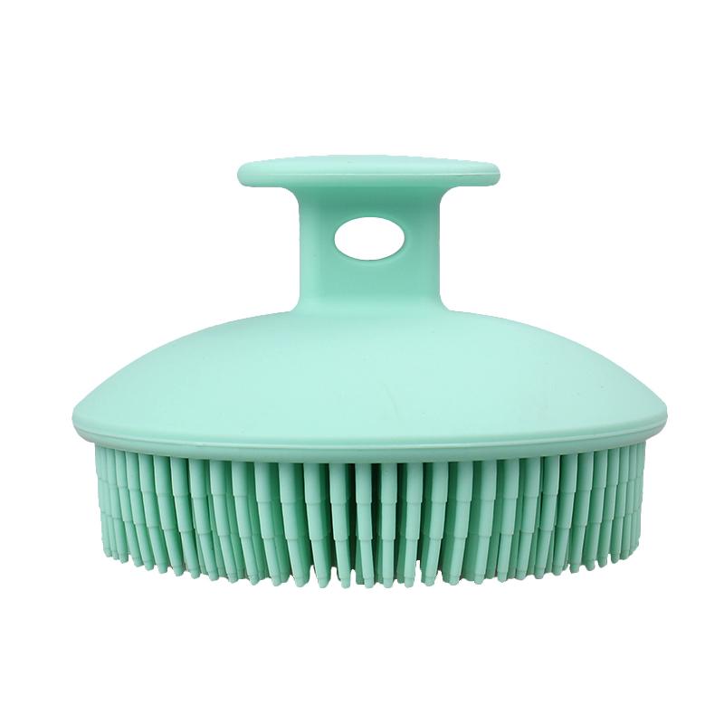 Hot Product Soft Full Silicone Shower Body Scrubber Good Quality Silicone Body Brush Scrub Custom Color Logo Silicone Bath Brush