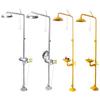 QUEED Stainless Steel Dual Inlet Eye Wash Station (CN Version)