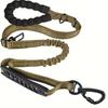 Reflective Dog Leash with Comfortable Padded Handle Heavy Duty Traction Rope for Strong Dogs - Enhance Safety And Contr