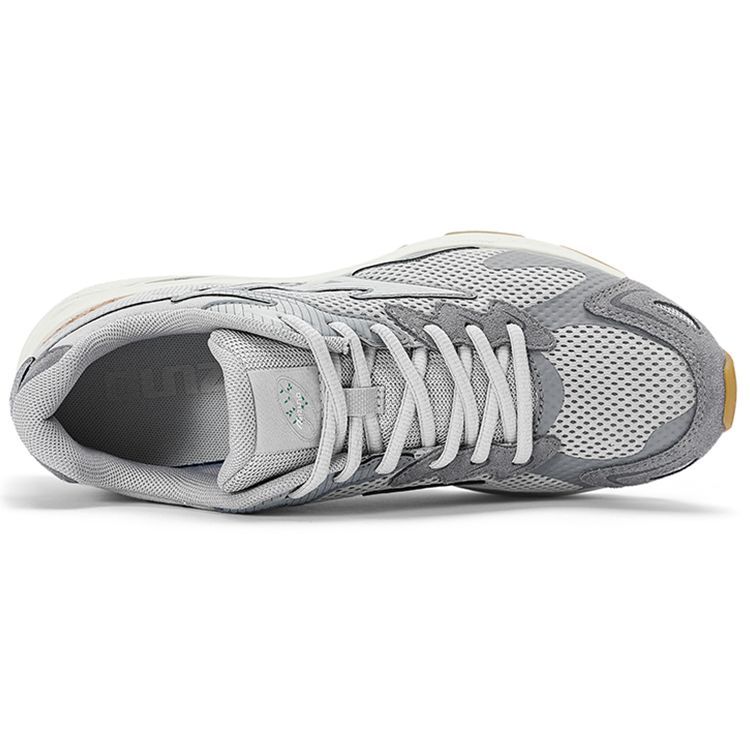 Mizuno Racer S Cushioning Breathable Low-Top Running Shoes Unisex Sneaker Medium-Gray D1GH223507