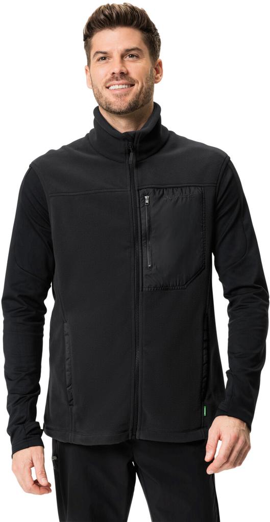Куртка VAUDE Мужской флисовый жилет Rosemoor черный
