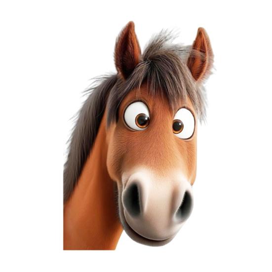 Cartoon Giraffe Window Clings Animal Glass Static PVC Decals Sticker Reusable Funny Waterproof for Living Room