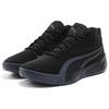 New PUMA Court Anti Slip Wear Resistant Mid Top Basketball Shoes Unisex Black 311137-04