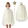 Niedlicher Kinderkostüm Umhang Mesh Elegantes Kleid Cape Neu Mädchen Prinzessin Umhang Karnevalsparty