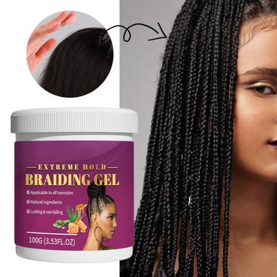 100 g Haar-Styling-Wachs, reduziert Haarschäden, schützt vor Haarausfall, spendet Feuchtigkeit, stärkt die Helligkeit, starker Halt, Dreadlock-Styling-Creme für zu Hause
