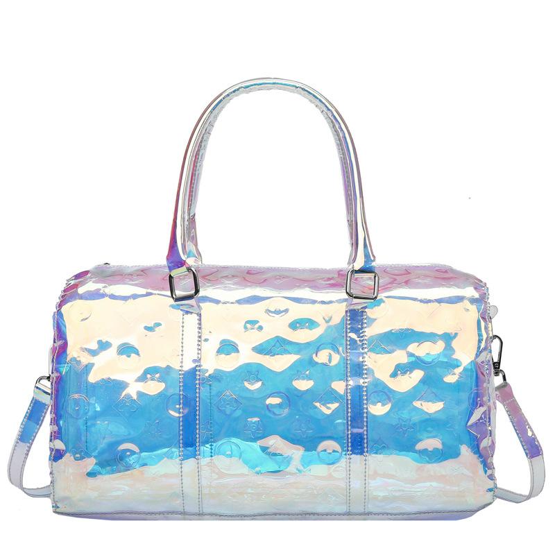 New Simple Outdoor Travel Bag Laser Travel Bag Sports Fitness Outdoor Fitness Bag