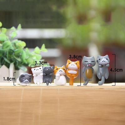Lovely Cartoon Lucky Cat Key Chain Women Men Kitten Car Keychain  Keyring
