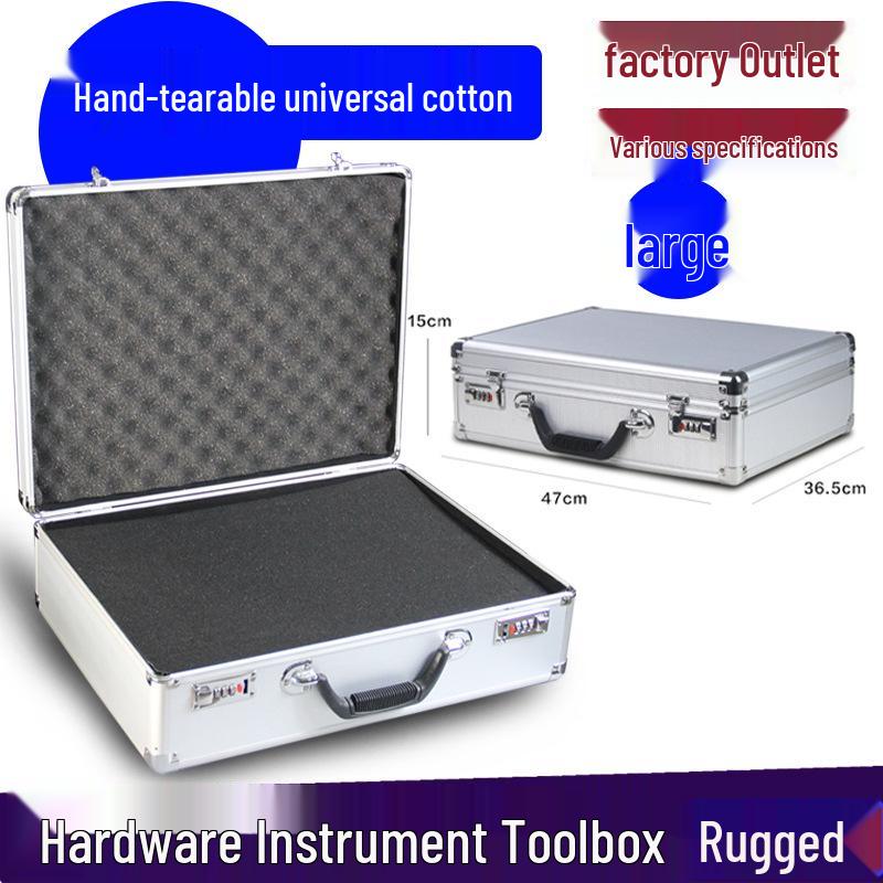 Aluminum Alloy Multi-Functional Handheld Storage Case for Microphone and Tools