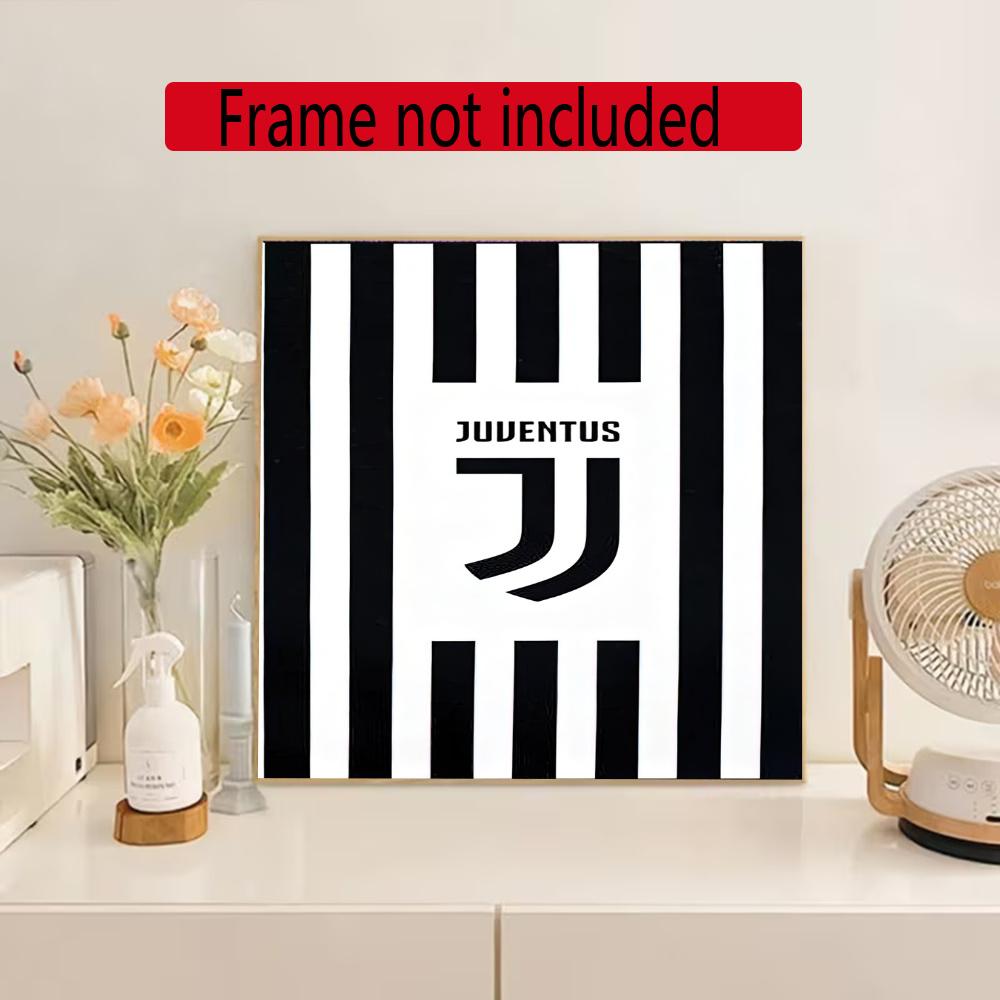 Juventus 5D Diy Diamond Painting Round Diamond Diy Frameless Holiday Artwork Suitable For Home Office Wall Decoration