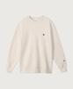 C-Logo Regular Fit Crew Neck Sweatshirt Oatmeal