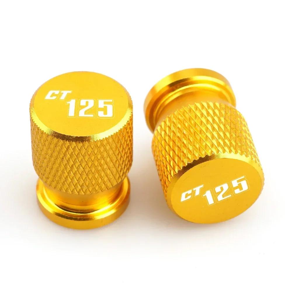CNC Aluminum Wheel Tyre Valve Cap New Air Port Cover Cap For HONDA CT125 CT 125 Hunter Cub 2020 2021 Universal Accessories
