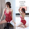 Sexy Female Sexy Temptation Suspender Lace Onesie Free Open Gear Uniform Temptation