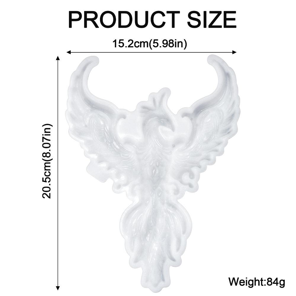 Wandkunst Silikonharzformen Vampirfledermaus Eulen Phönix Tiefe Epoxidformen für Epoxidguss