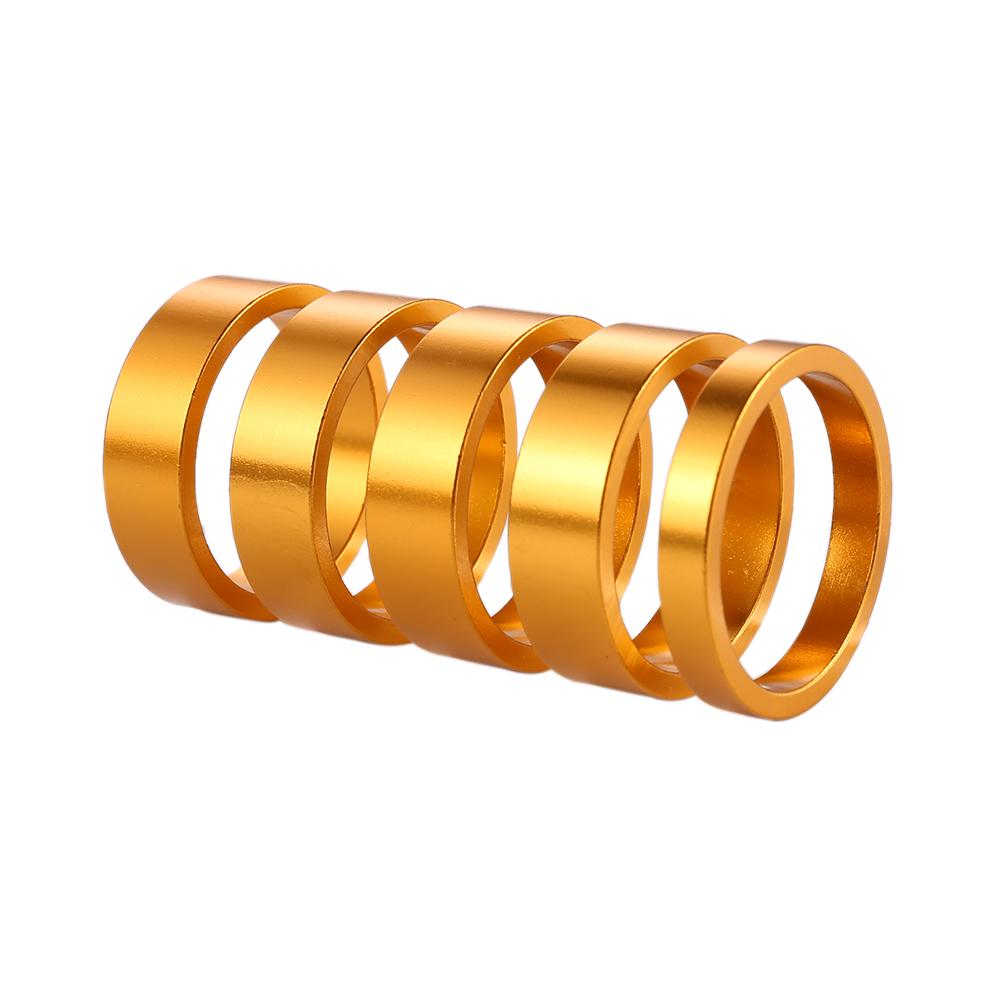 1/2/4set Aluminum Alloy Bike Headset Washer Mountain Bicycle Front Fork Washer Bike Stem Handlebar Spacers Ring Gasket