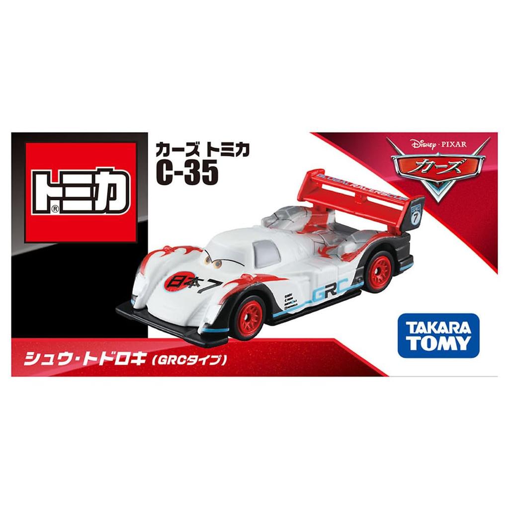 Takara Tomy Disney Cars Tomica Shu Todoroki Miniature Car Toy for ages 3 and up C-35 (GRC Type)