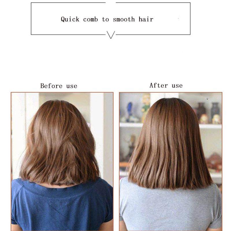 Galvanicky pokovený hřeben na hladké vlasy Domácí antistatický módní masážní hřeben Cestovní přenosný hřeben na vlasy