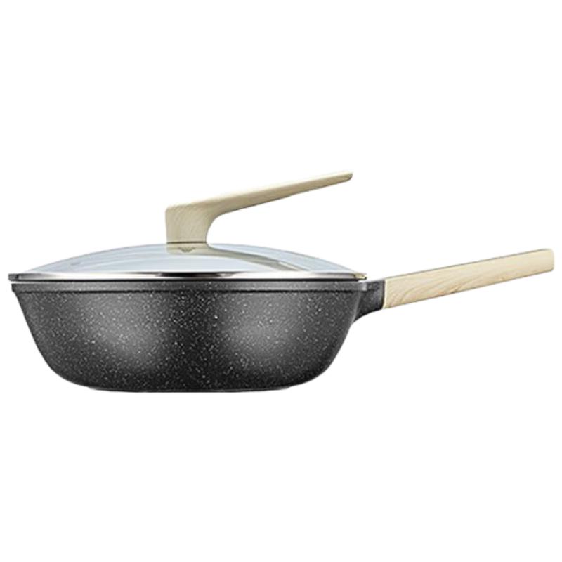 Chui Da Huang 30cm Maifan Stone Non-stick Wok