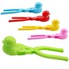 Schneeballmacher Ente Schneemann Herzform Schnee Spielzeug mit ergonomischem Griff Winter Schneeballschlacht Macher Werkzeug Clip