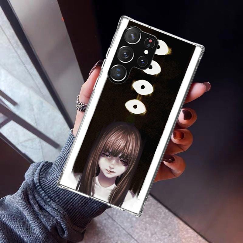 Oyasumi Punpun Phone Case For Samsung Galaxy S26 S25 Edge S24 S23 Ultra S22 Plus S21 S20 FE Soft TPU Back Cover Funda Galaxy S25