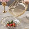Light Luxury Gold Rim Fruit Plate