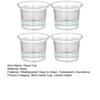 Glass Bird Feeder Cups, Feeder Replacement Bowls, 2.44 Inch Weatherproof Glass Bowl for Hummingbird & Finch, Outdoor Hanging Feeder Accessory & Candle