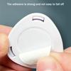 1-8pcs Paste Universal Wheel No Noise Self Adhesive Universal Pulley Rotating Wheels for Trash Can Bottom Kitchen Small Appliances