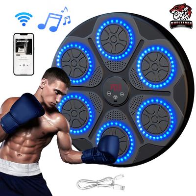 Neue Musik Boxmaschine Smart Bluetooth Wandmontiert Musik Box Trainer Fitnessstudio Zuhause Elektronisches Boxziel Schlag Ausrüstung