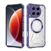 KEYSION Transparent Magnetic Case for TECNO Camon 30 4G Oft Silicone+PC Heavy Duty Shockproof Phone Cover for TECNO Camon 30 5G