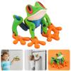 3D Printing Magnetic Refrigerator Sticker W/ Movable Joint Movable Joints Frog Fridge Magnet for Refrigerator Garage Decorations