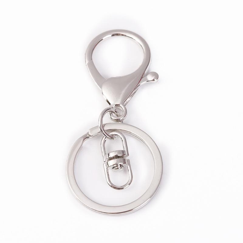 Yi Lian Schmuck Zinklegierung Herzplatte Schlüsselanhänger mit Karabinerverschluss