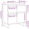 White Sideboard 60 x 35 x 70 cm Particleboard