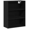 Highboard in Black Oak Look 69.5 x 34 x 180 cm