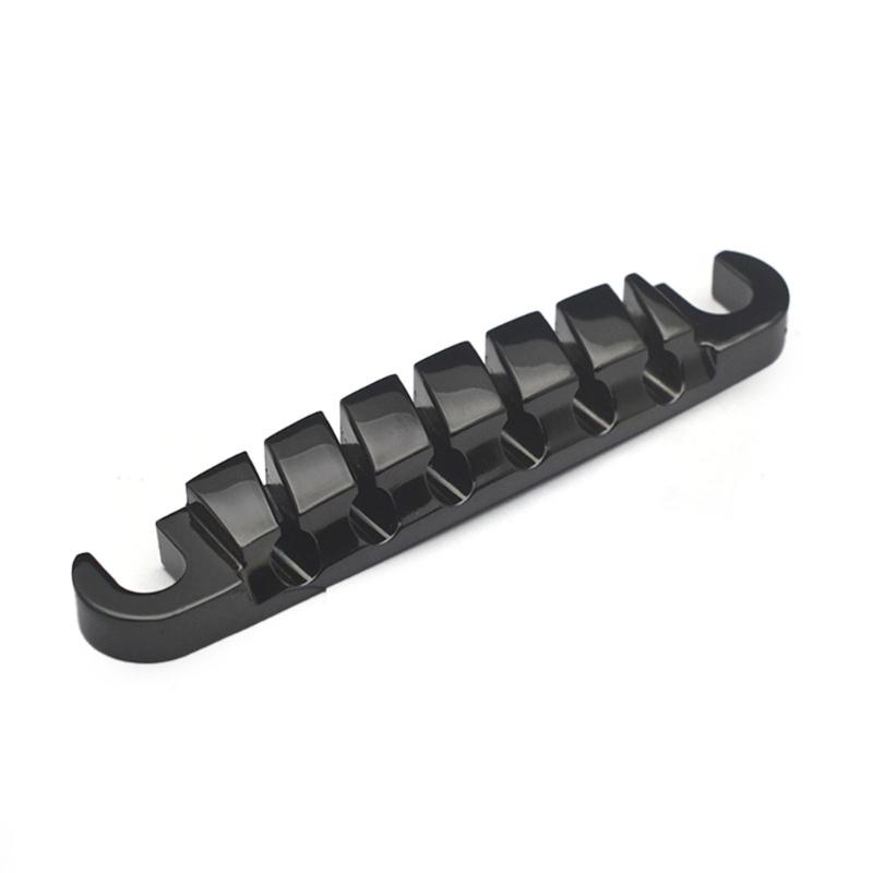 Zinc Alloy Split Guitar Bridge Playability Bridge Tailpiece Replacement Split Guitar Bridge Tailpiece Easy to Install