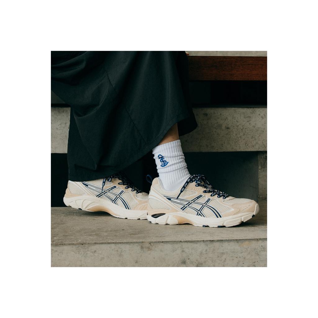COSTS X Asics GT 2160 Shao Ji Unisex Sneakers Cream Oatmeal Indigo-Blue 1201A938-250