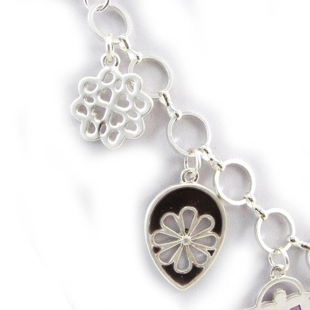 NOA [G5891] - Brown 'Emilie' Designer Necklace