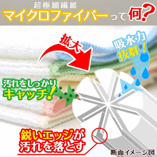 LEC Super Cleaning Cloths, Value Pack of 10