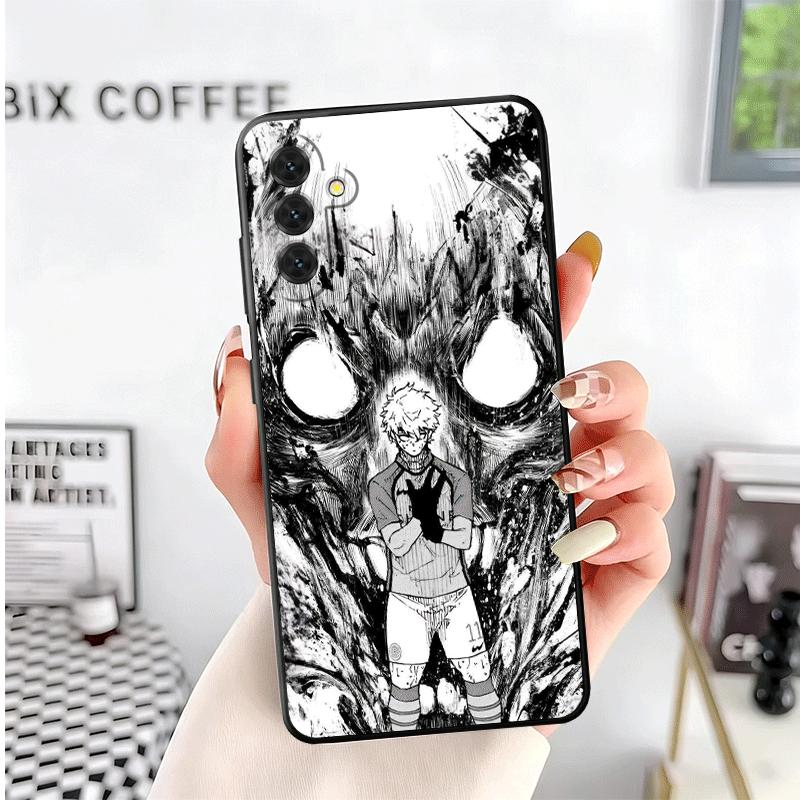 Blue L-Locks Nagi Seishiro Soft Phone Case for Samsung A17 A37 A57 A16 A26 A36 A56 A15 A25 A35 A55 A14 A24 A34 A54 A13 A23 A33 A