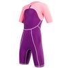 SBART Kids' Neoprene Short-Sleeve Spring Wetsuit