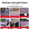 Jinsu Three-Color Striped Outdoor Sunshade Tarp